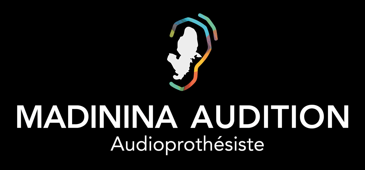 Logo MADININA AUDITION logo simple